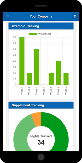 App Screenshot with Chart
