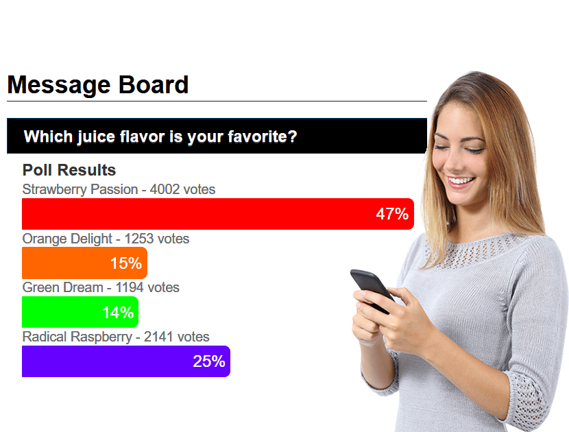 User Poll Screen