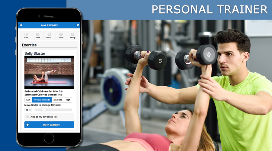 Personal Trainer Screen